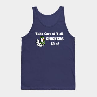 Take Care Yall Chicken Seahawks Beastmode 12's Tank Top